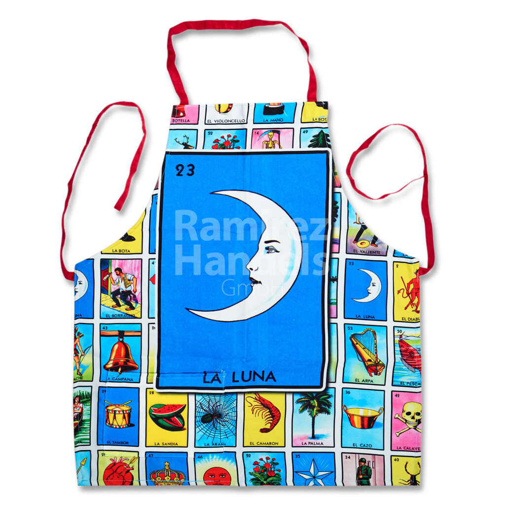 [MX1834] Lottery apron MOON