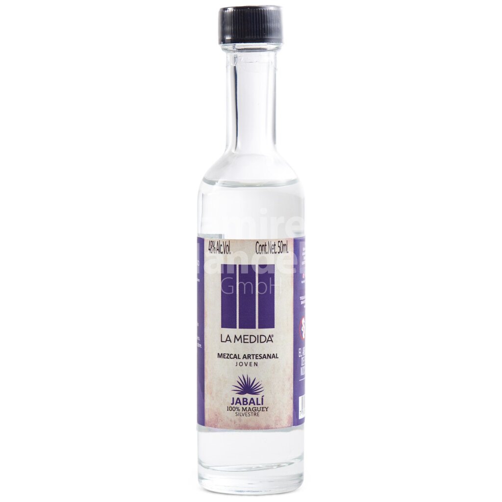 Mezcal Artesanal La Medida - JABALI 48 % Vol. Alk. 50 ml