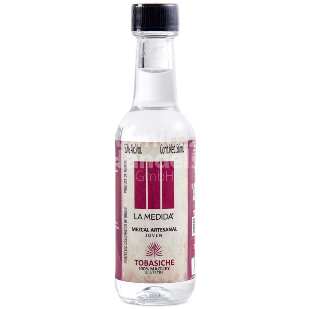 [MX1976] Mezcal Artesanal La Medida - TOBASICHE 50 % Vol. Alk. 50 ml