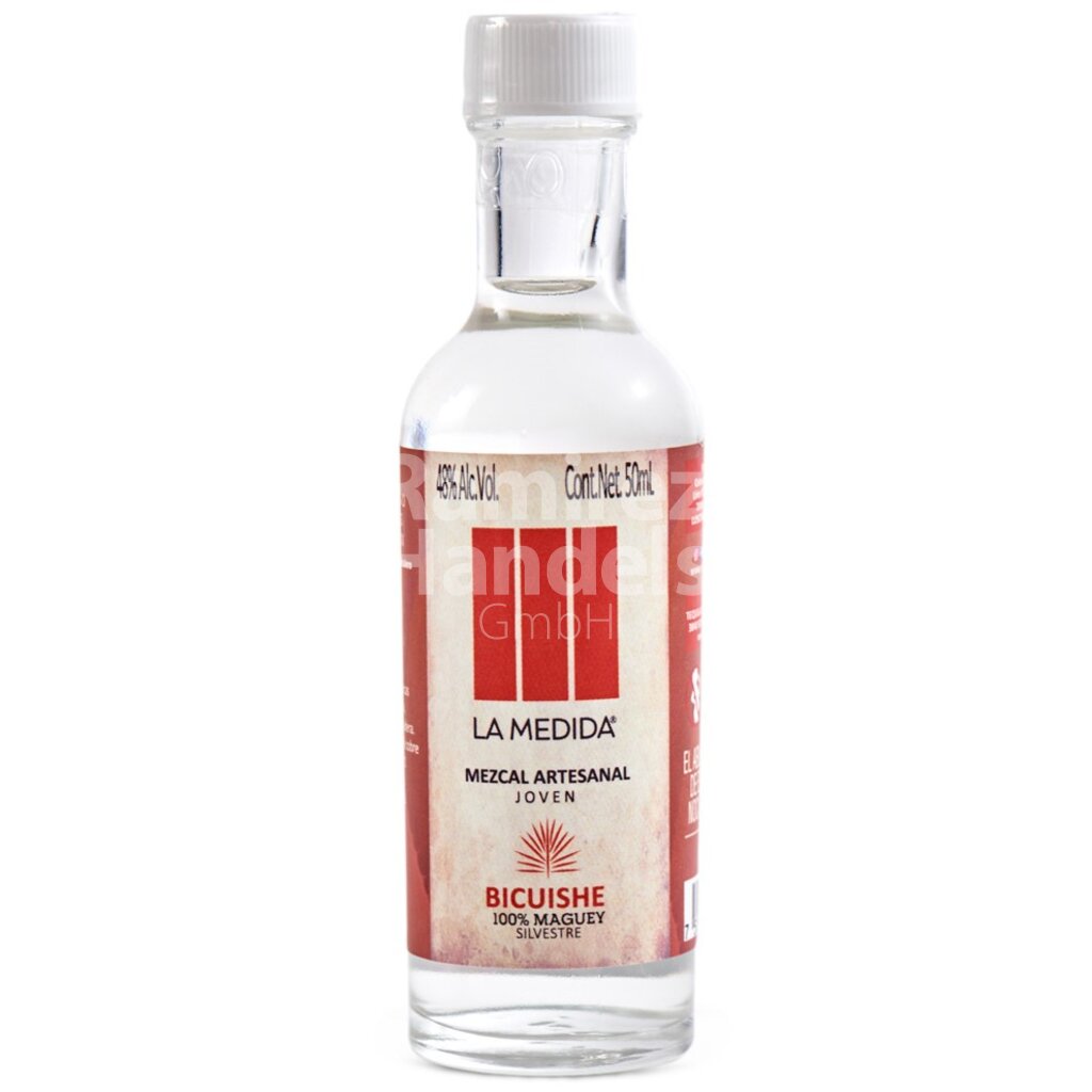Mezcal Artesanal La Medida - BICUISHE 48 % Vol. Alk. 50 ml
