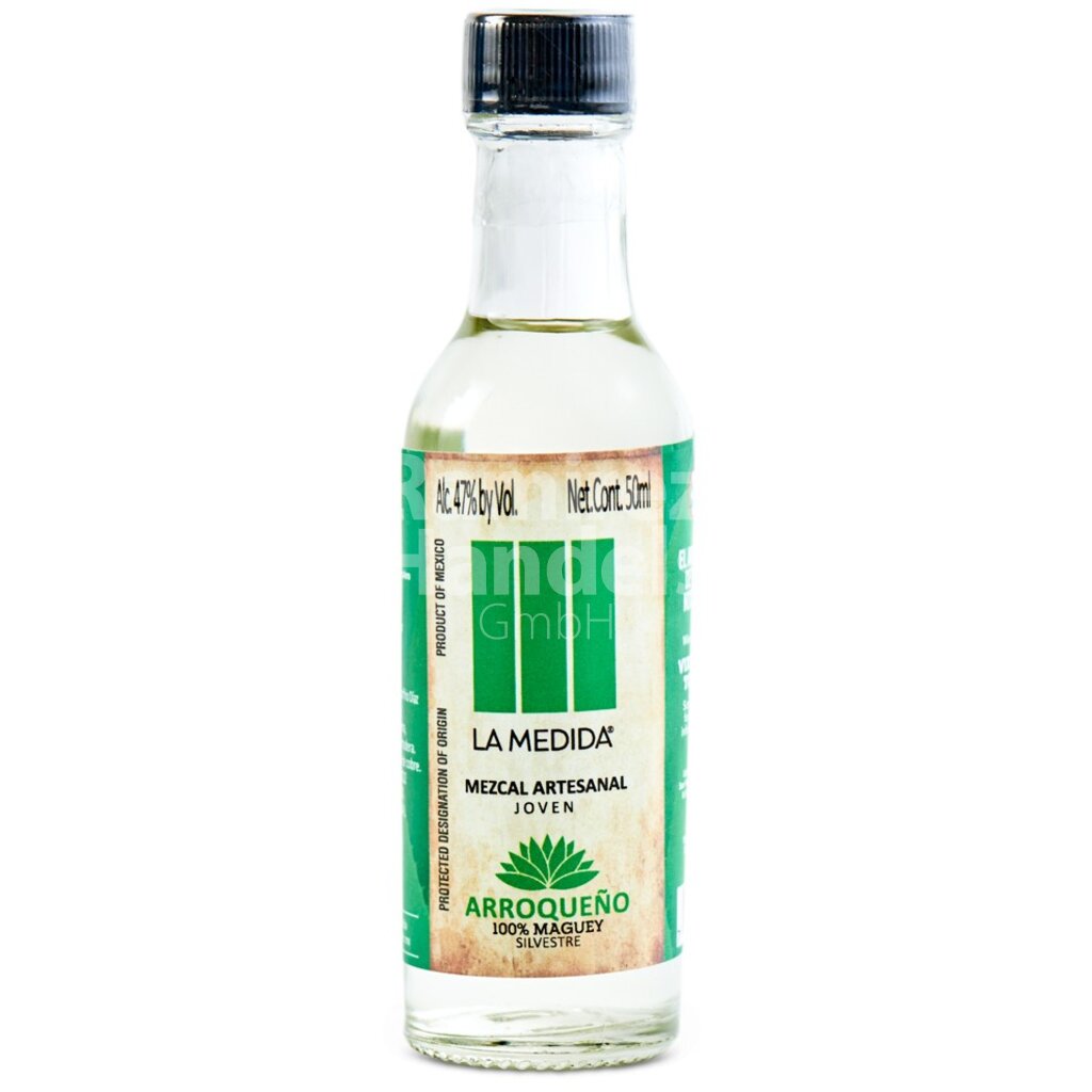 [MX1979] Mezcal Artesanal La Medida - ARROQUEÑO 47 % Vol. Alc. 50 ml