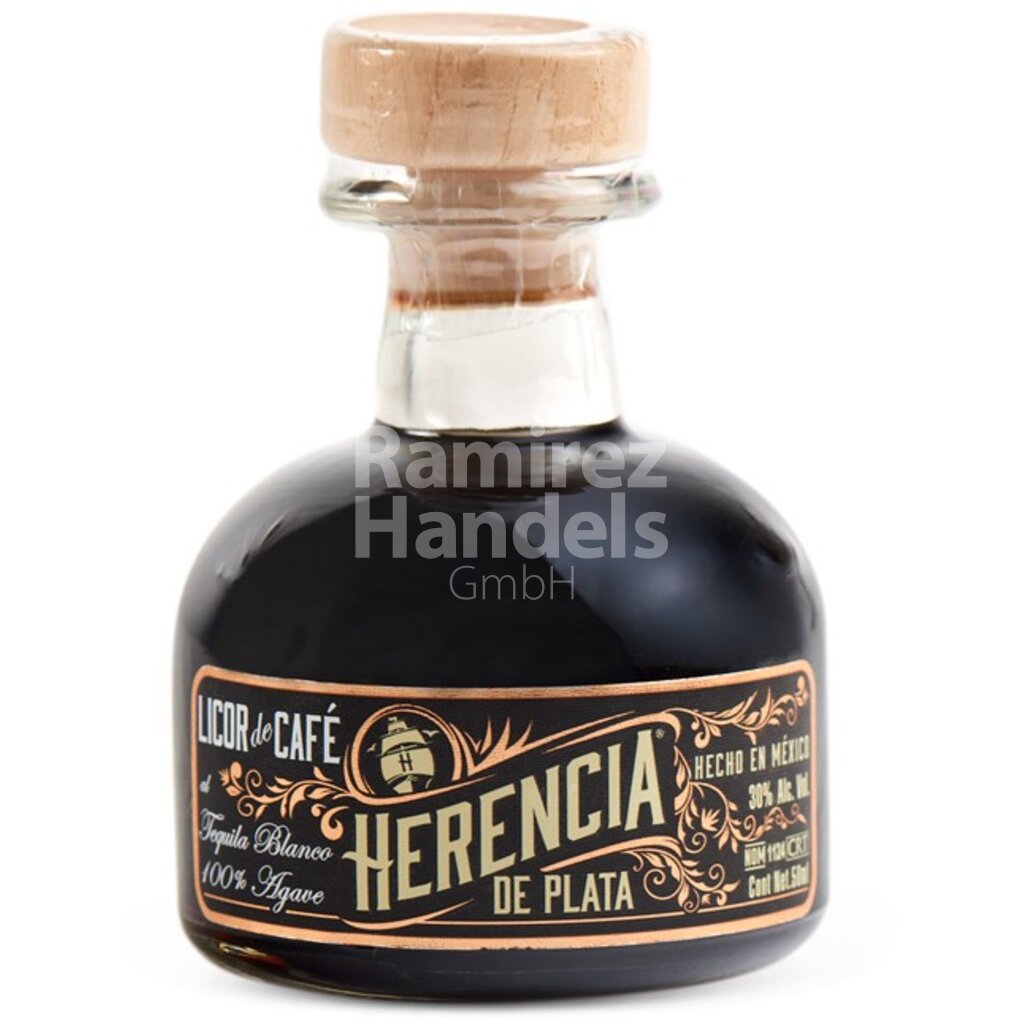 KAFFEELIKÖR Herencia de Plata 100% Agave 30% Vol. 50 ml