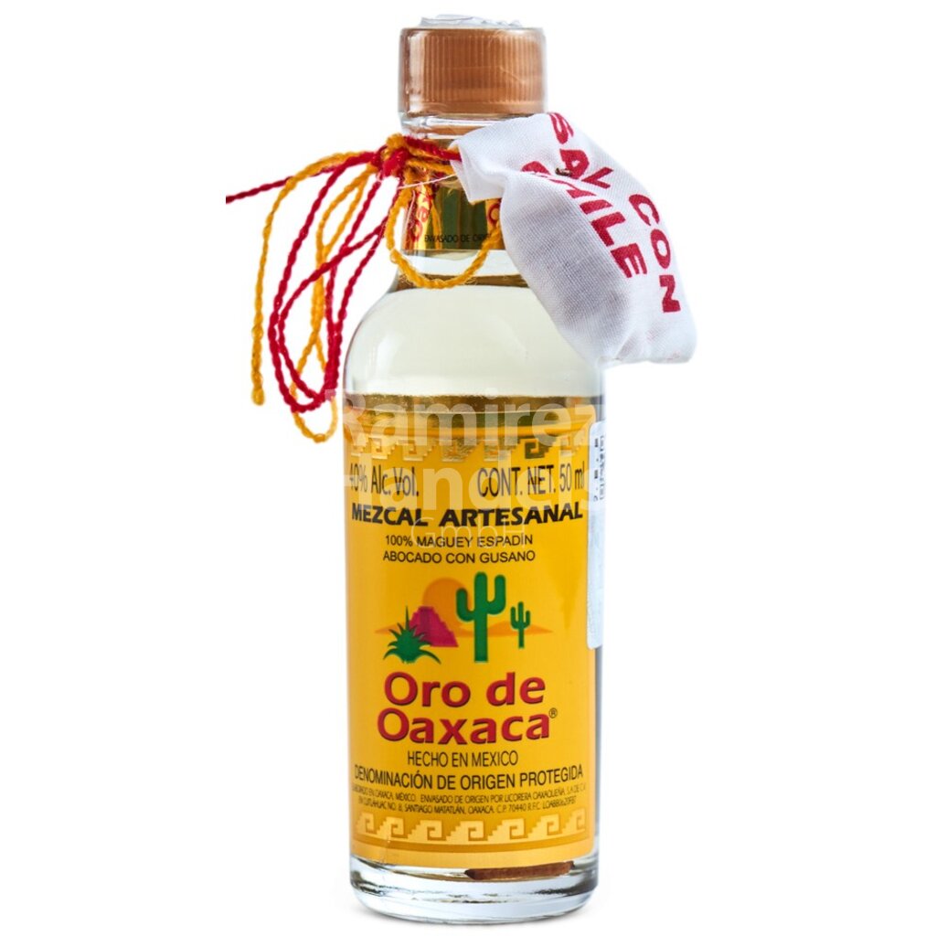 [MX1984] Mezcal Artesanal ORO DE OAXACA 40% Vol. Alk. 50 ml