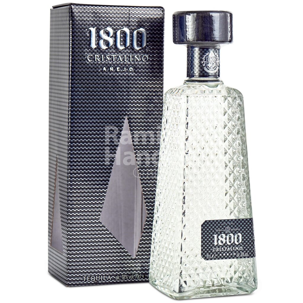Tequila 1800 Cristalino Anejo 100 % Agave 38 % Vol. Alk. 700 ml