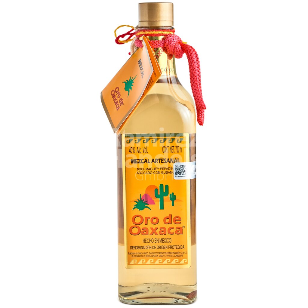 [MX2000] Mezcal Artesanal ORO DE OAXACA 40% Vol. Alk. 700 ml