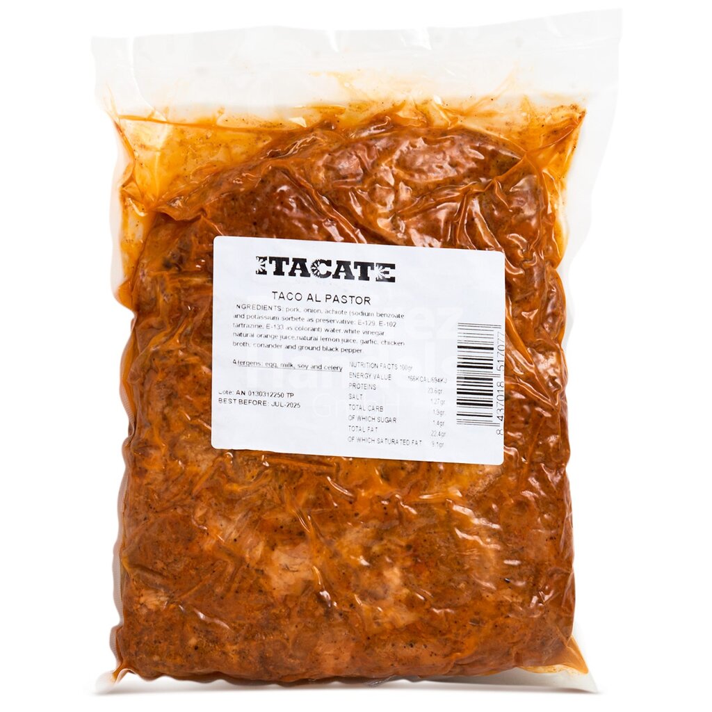 Carne al Pastor (Schweinefleisch) ITACATE 1 kg GROßPACKUNG