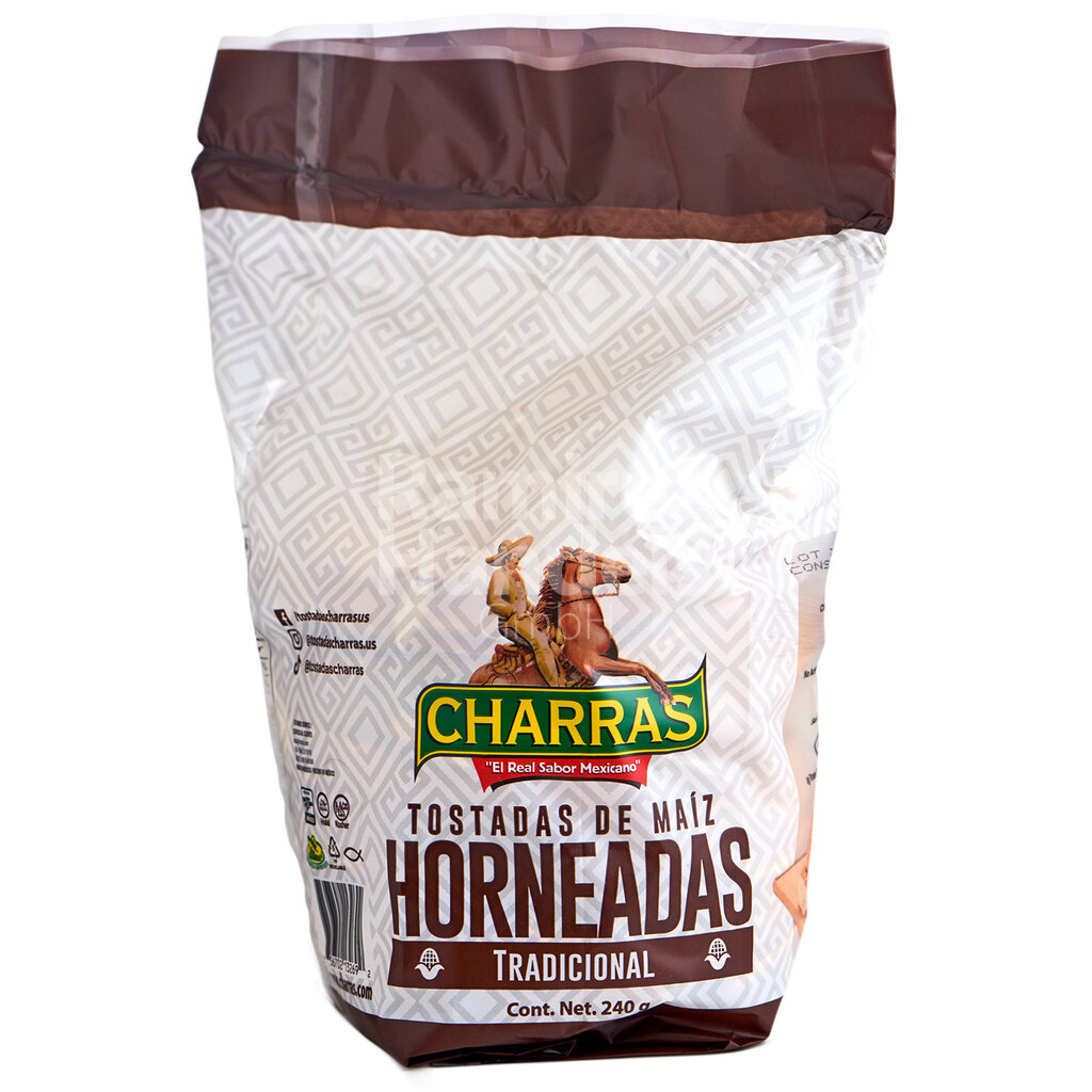 [MX2079] Tostadas horneadas CHARRAS 250 g