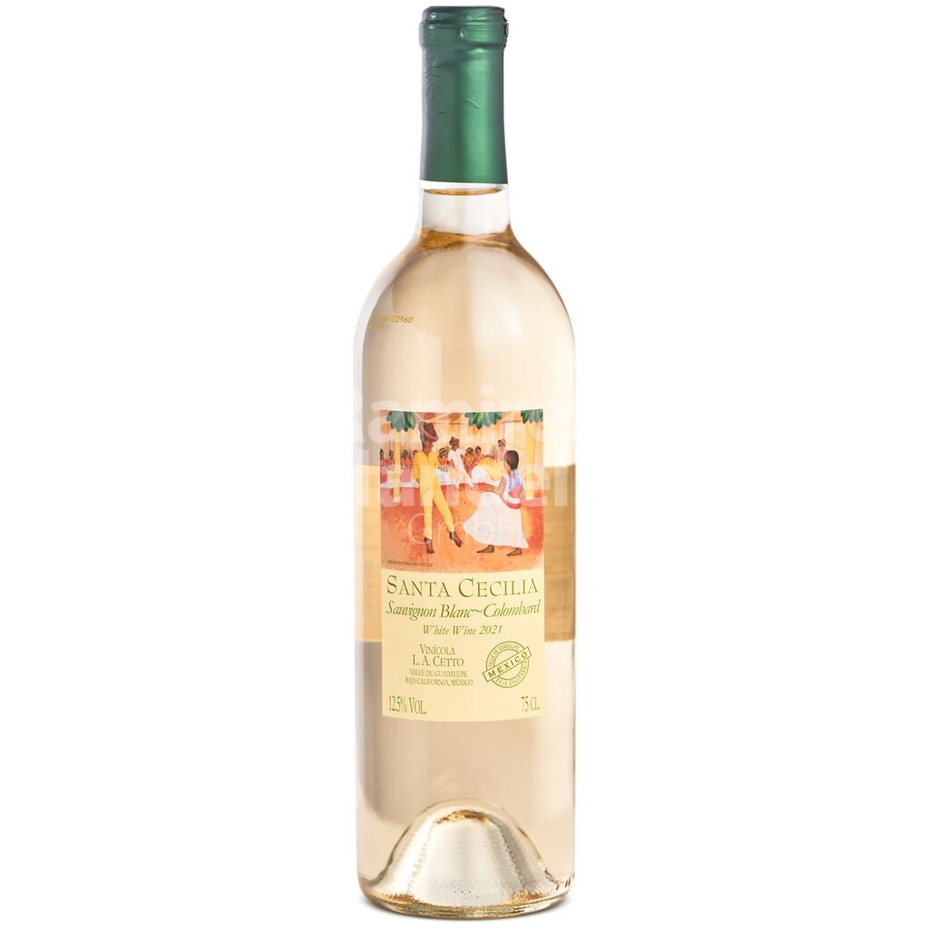 [MX2096] Vino Blanco Mexicano L.A. CETTO SANTA CECILIA 12.5 Vol. 750