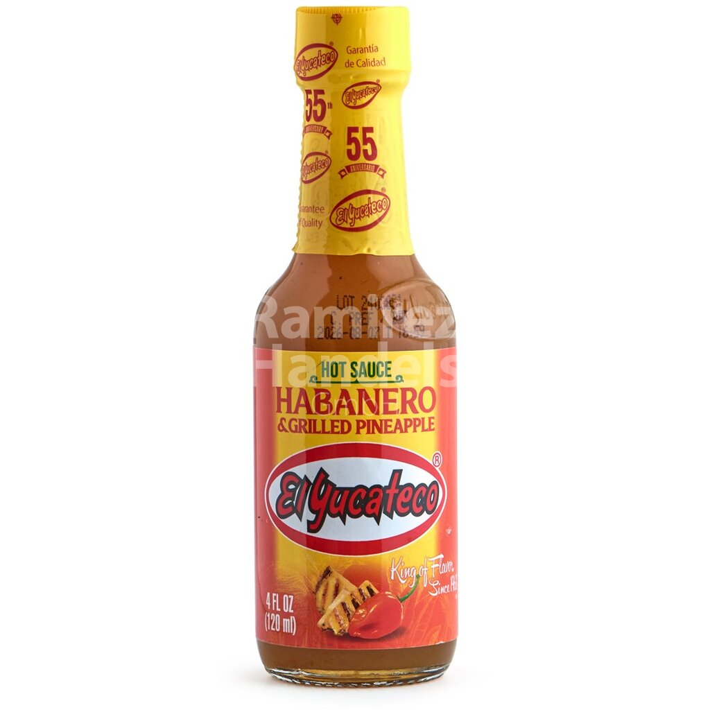 [MX2125] Salsa Habanero geröstete Ananas El Yucateco 120 ml