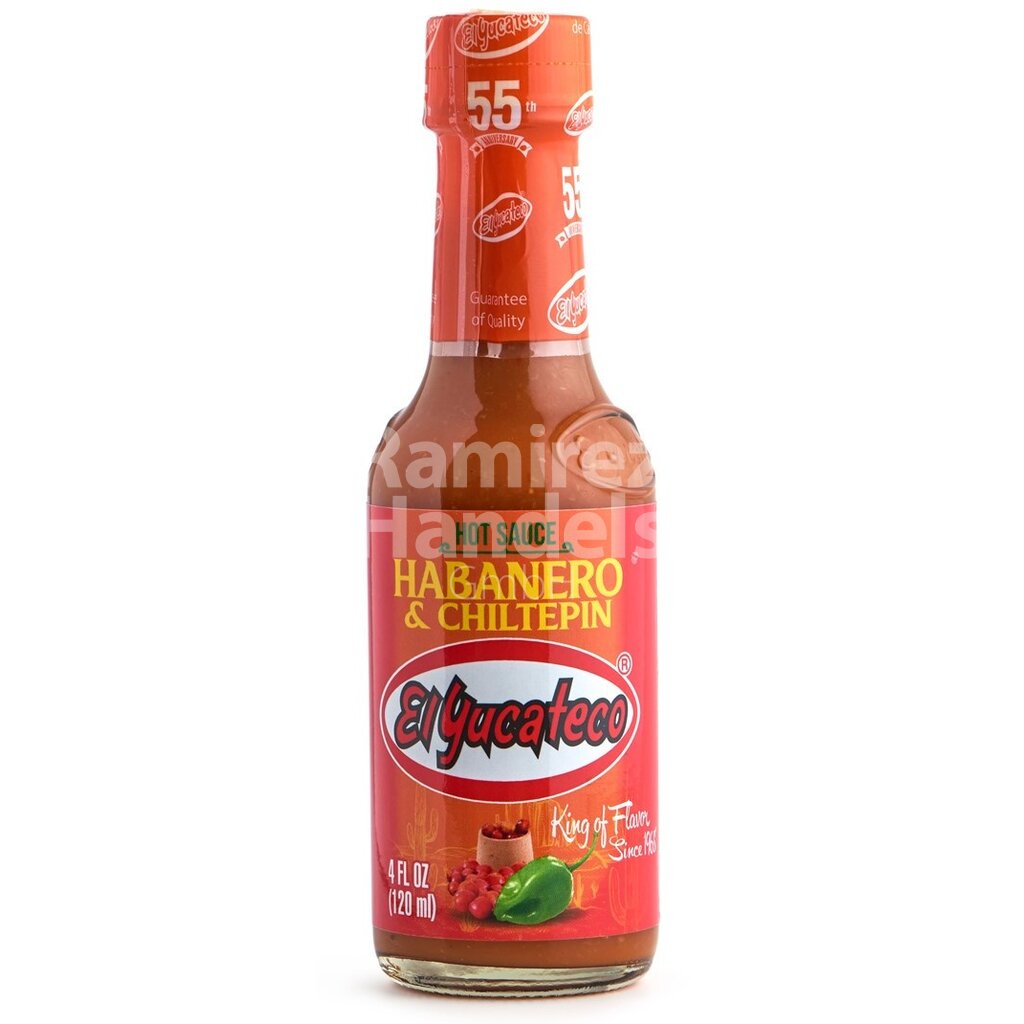 [MX2127] Salsa Habanero mit Chiltepin El Yucateco 120 ml