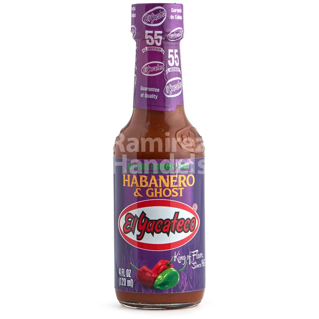 [MX2128] Salsa Habanero mit Chili Ghost El Yucateco 120 ml