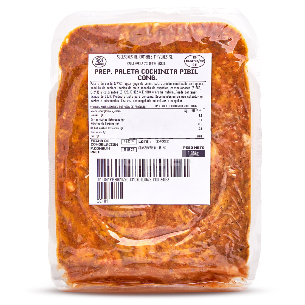 [MX2138] Cochinita PIBIL 800 g