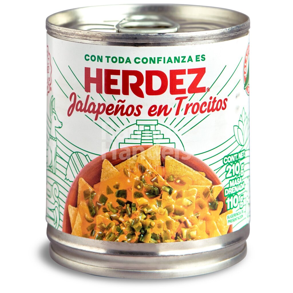 [MX2190] Chili jalapeño in chunks HERDEZ 210 g