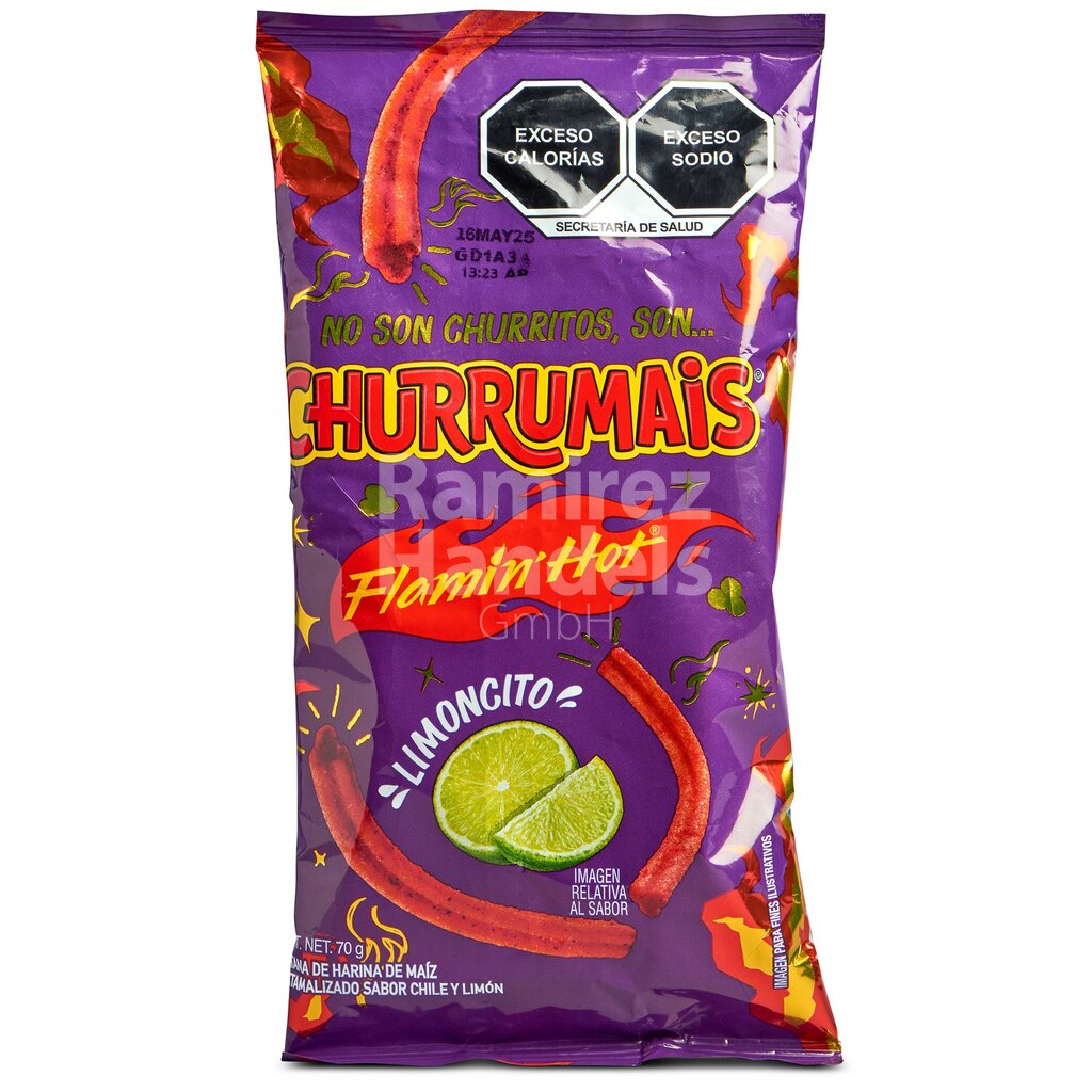 [MX2196] Churrumais FLAMING HOT 70 g