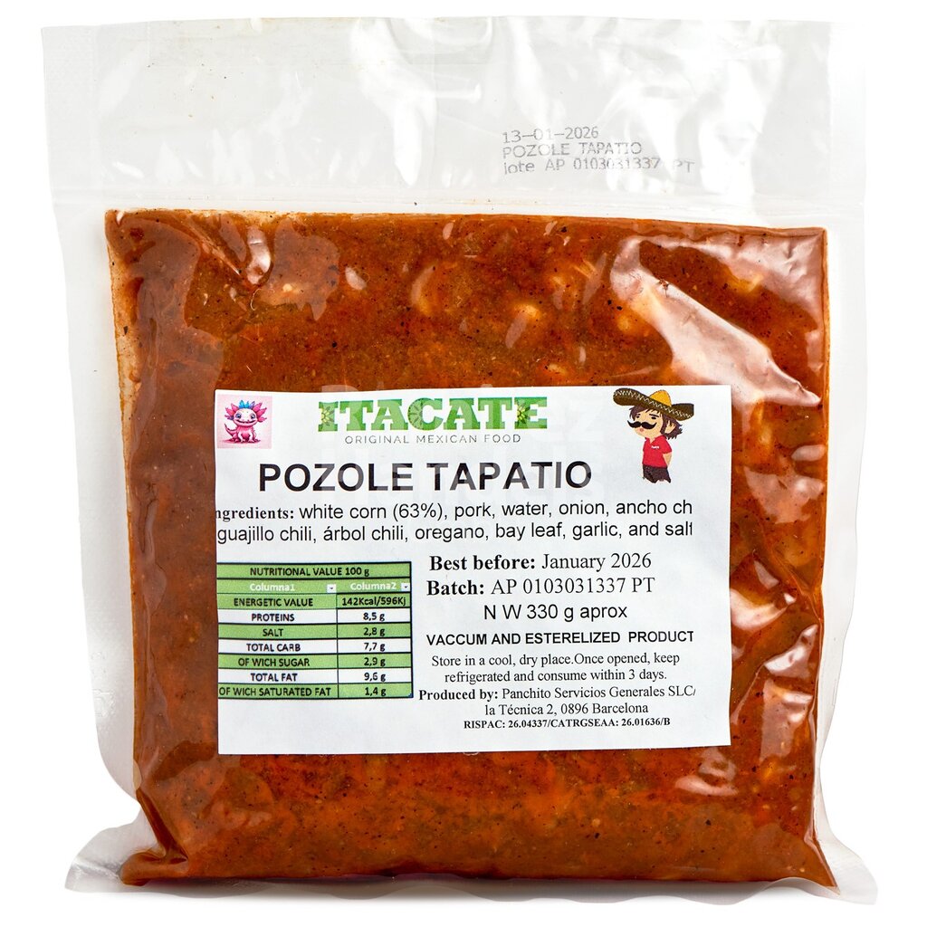 [MX2215] Pozole Tapatio ITACATE 330 g
