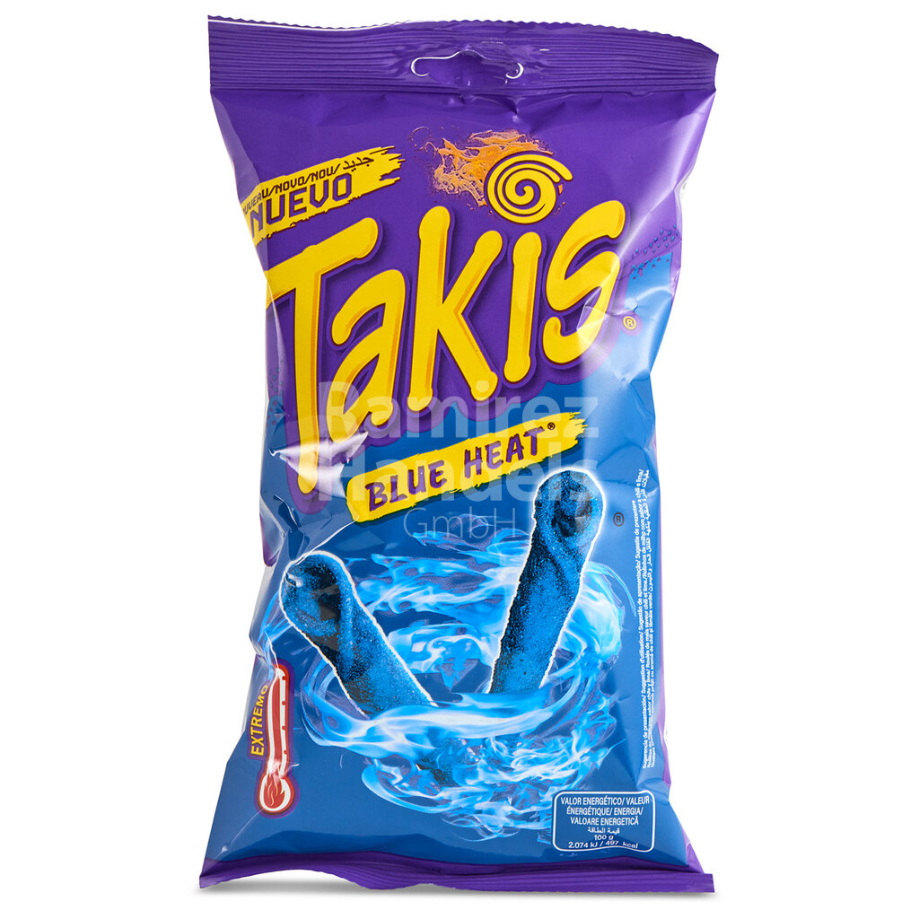 [MX2227] Takis HEAT BLUE 70 g (Made in Spain)