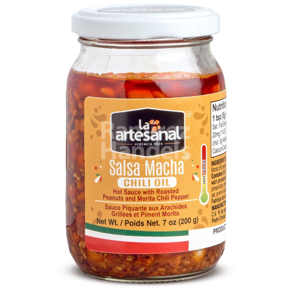 [MX2230] Salsa Macha mit Erdnuss und Chili Morita LA ARTESANAL 200 g