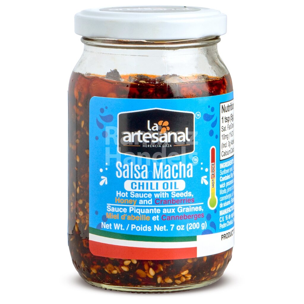 [MX2233] Salsa Macha mit Honig und Cranberries LA ARTESANAL 200 g