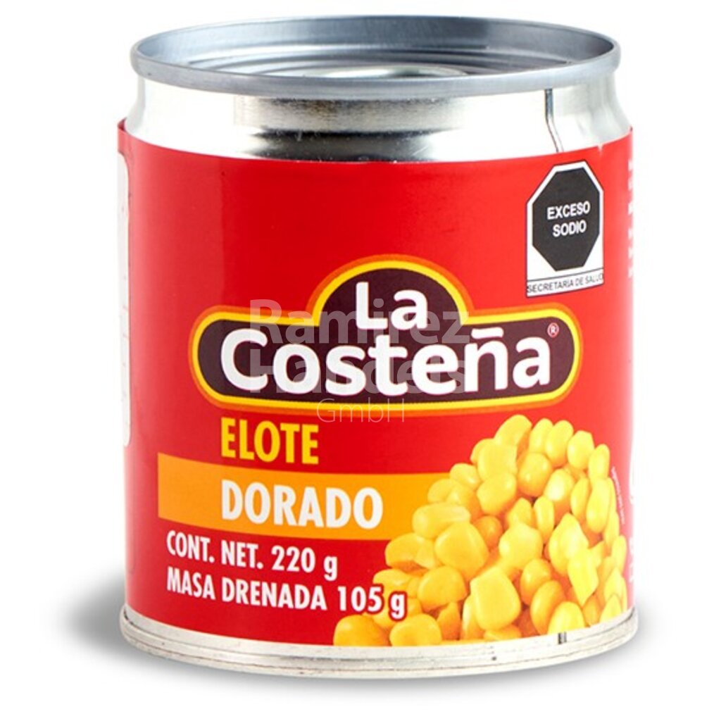 [MX2241] Goldener Mais (Elote dorado) LA COSTENA 220 g