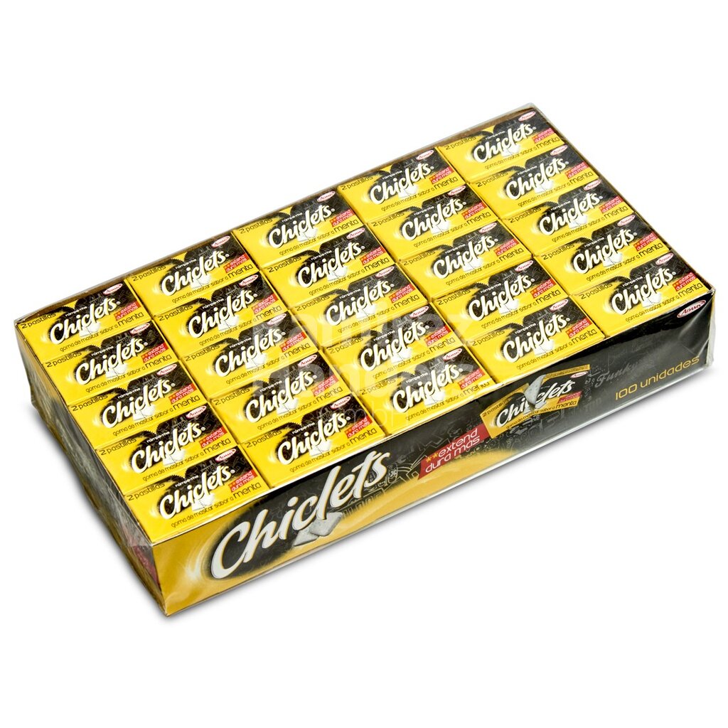 [MX2252] Chewing gum with Mint ADAMS 100 pcs. 280 g