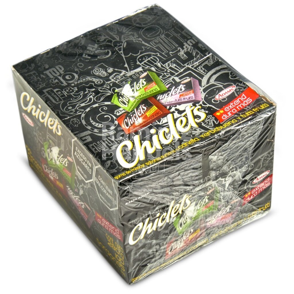 Kaugummi ADAMS sortiert 100 St. 280 g