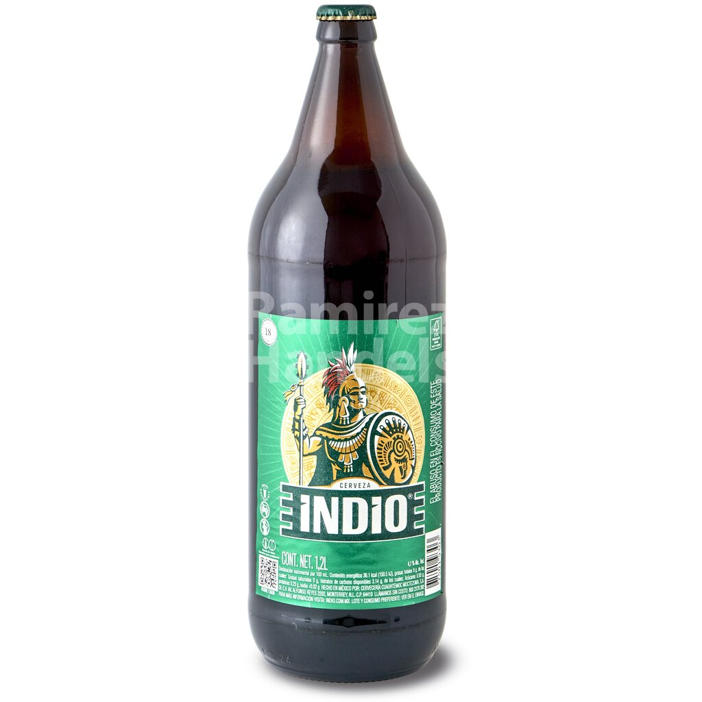 [MX2261] Cerveza CAGUAMA Indio 1,2 l