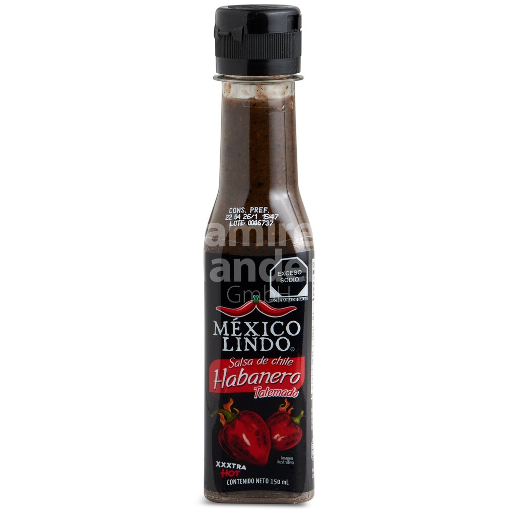 Sauce Chili Habanero Tatemado MEXICO LINDO 150 ml
