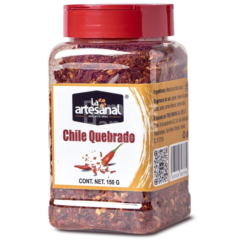 [MX2301] Chile quebrado (en Hojuelas) LA ARTESANAL 150 g