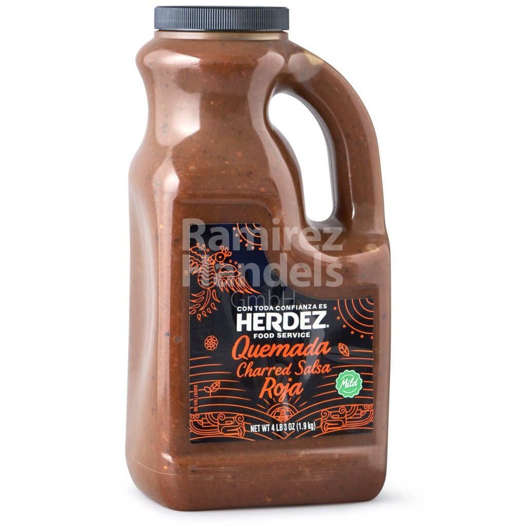 [MX2305] Salsa ROJA quemada-Tatemada Herdez 1,93 kg
