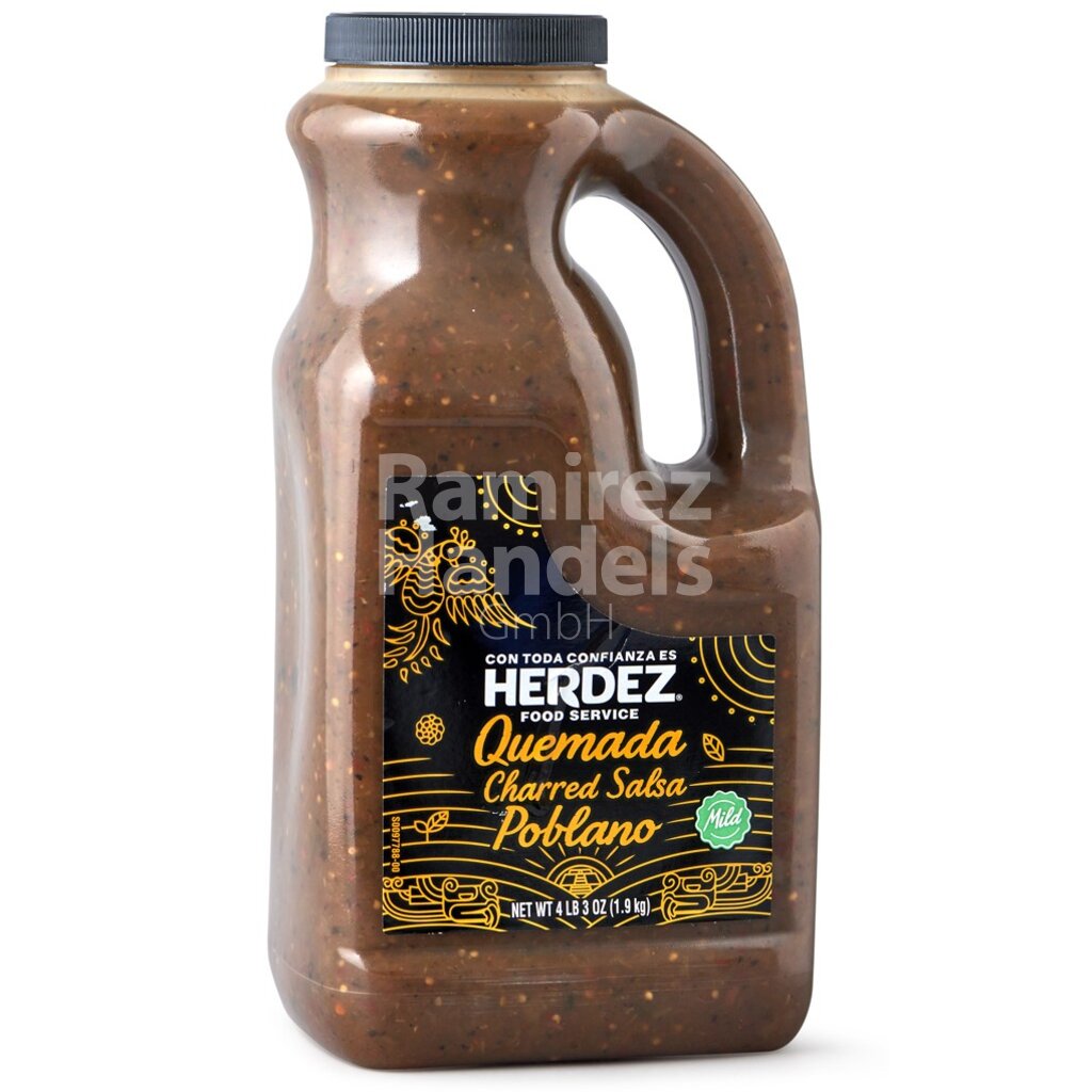 [MX2306] Salsa Poblano quemada-Tatemada Herdez 1,93 kg