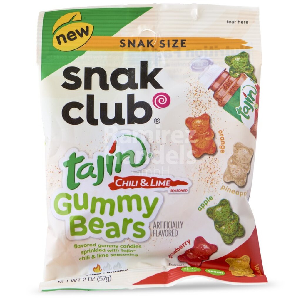 Snack Club Gummibärchen mit Tajin 57 g