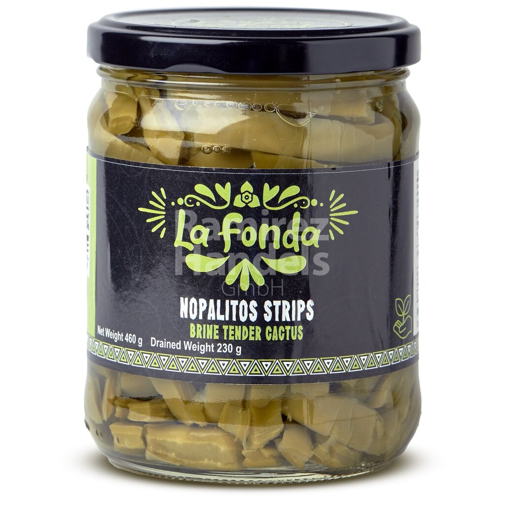 [MX2315] Kaktus in Streifen Nopales LA FONDA 460 g
