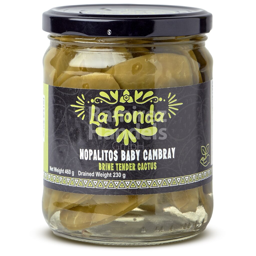 [MX2316] Nopales Enteros  LA FONDA 460 g
