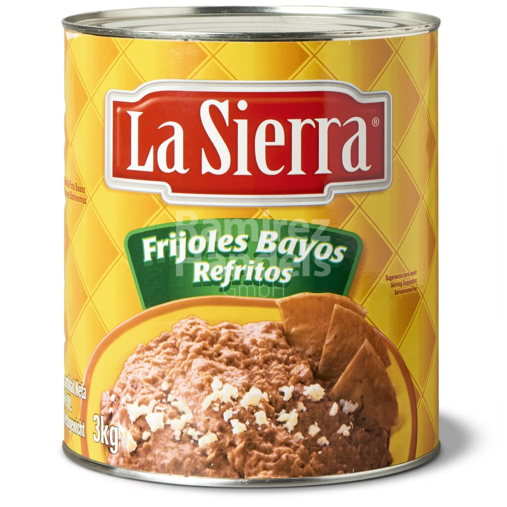 [MX2332] Frijoles Refritos - white bean puree LA SIERRA 3 kg