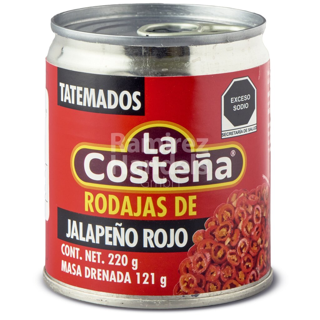 [MX2333] Chile Jalapeno Nachos Rojos LA COSTENA (Toreados) 220 g