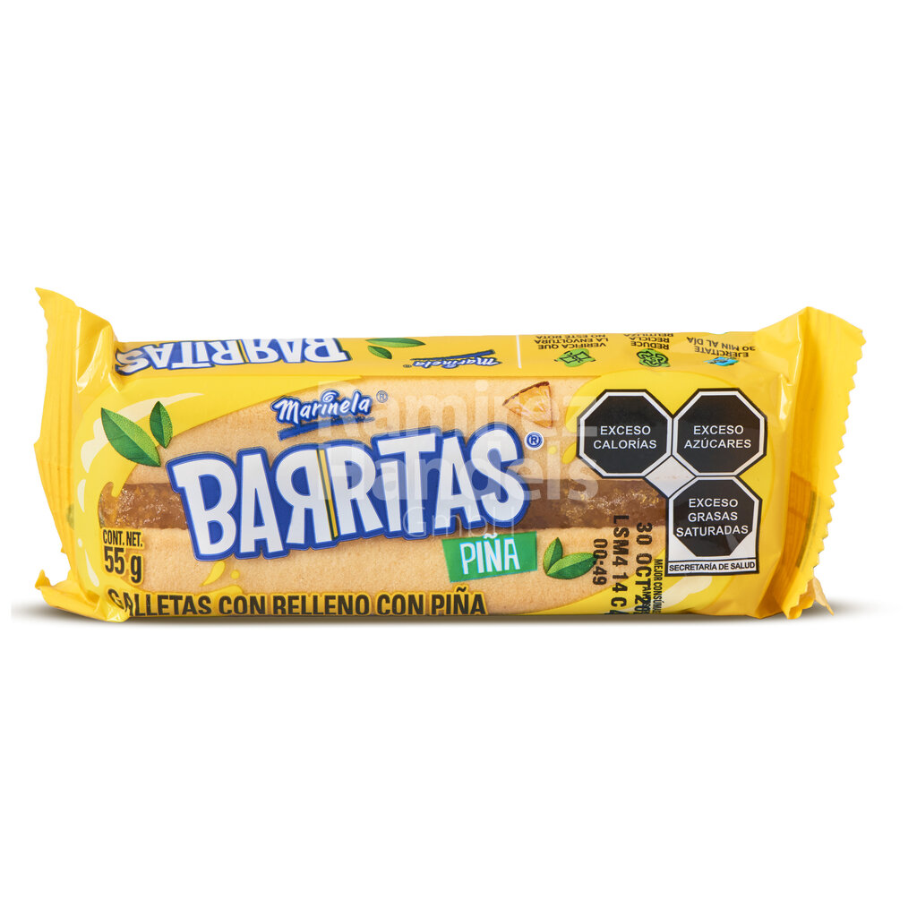 [MX2348] Barritas de Piña (Kekse mit Anana) 55 g