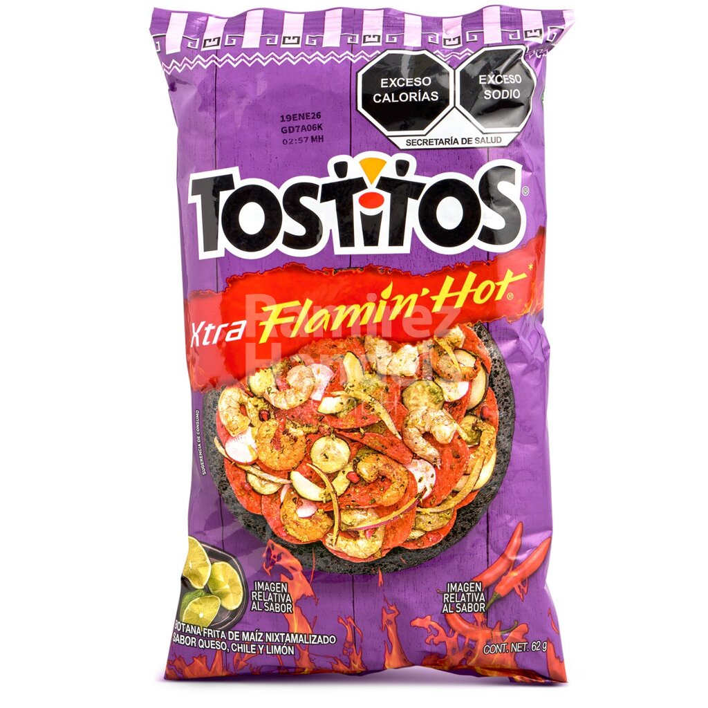 [MX2358] Tostitos FLAMIN HOT 65 g
