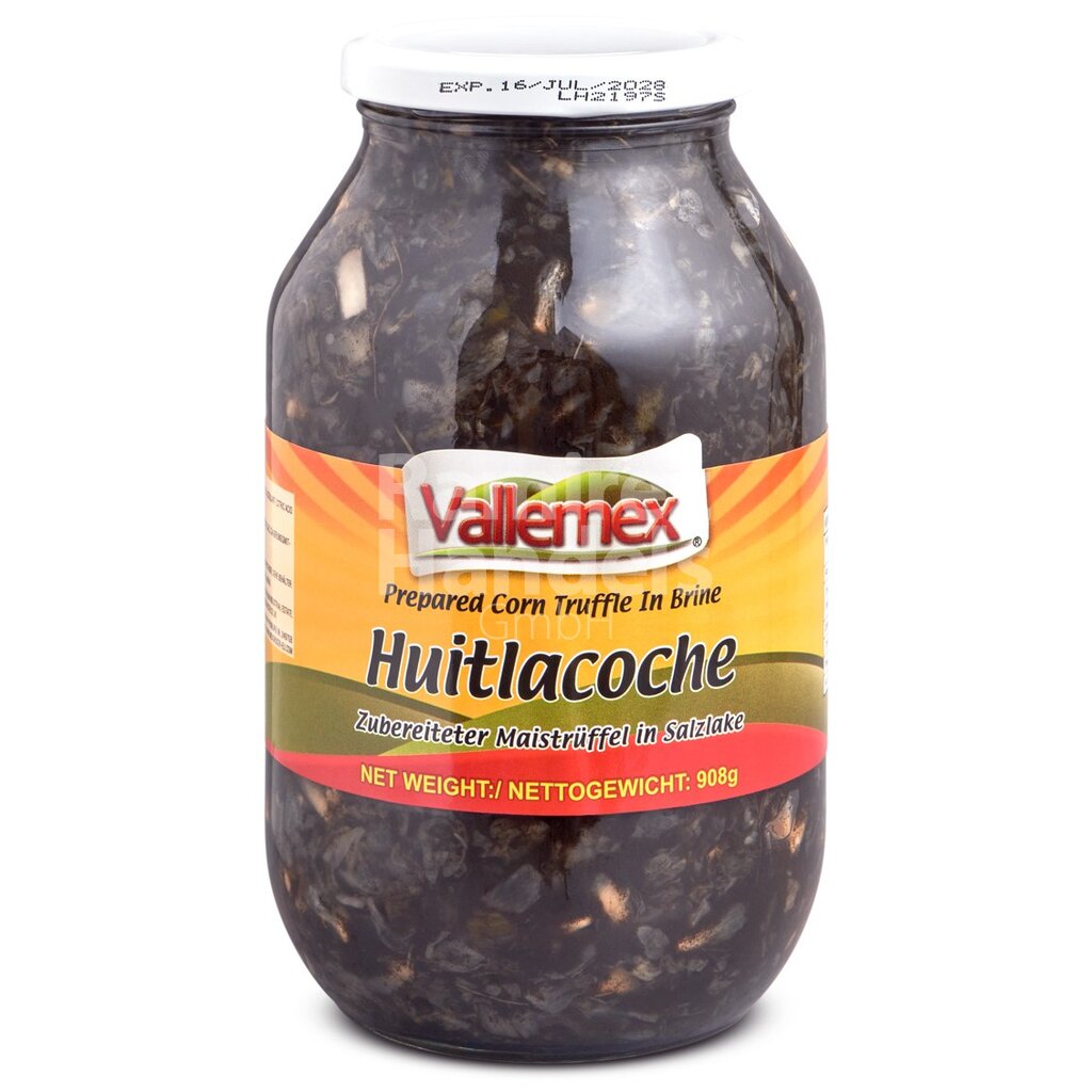 [MX2367] Corn Mushroom - Huitlacoche (Cuitlacoche)  VALLEMEX 908 g