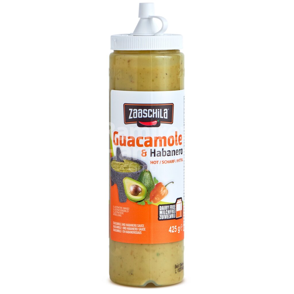 [MX2375] Cremige Sauce Guacamole & HABANERO ZAASCHILA 425 g