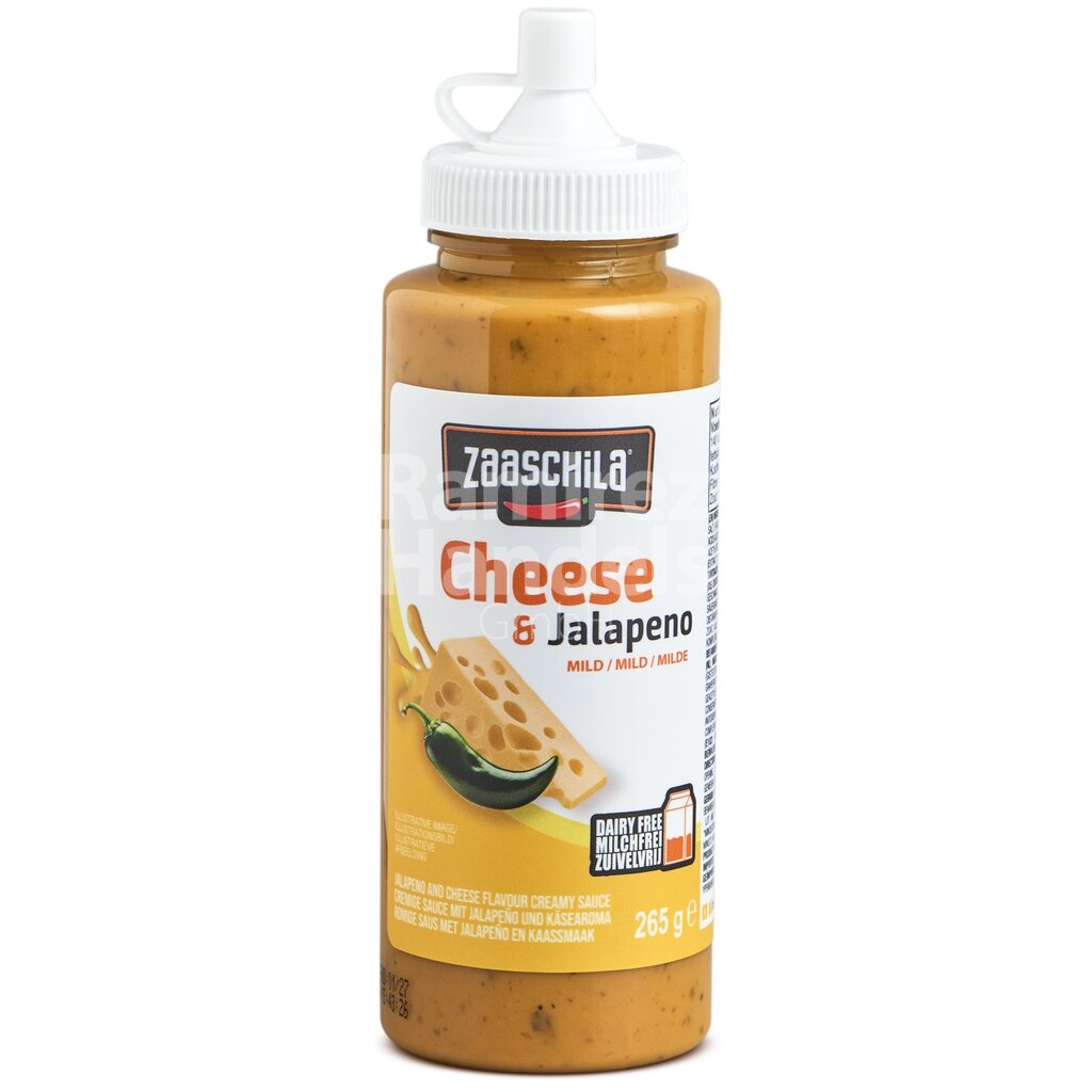 [MX2381] Cremige Sauce Käse & Jalapeno ZAASCHILA 265 g