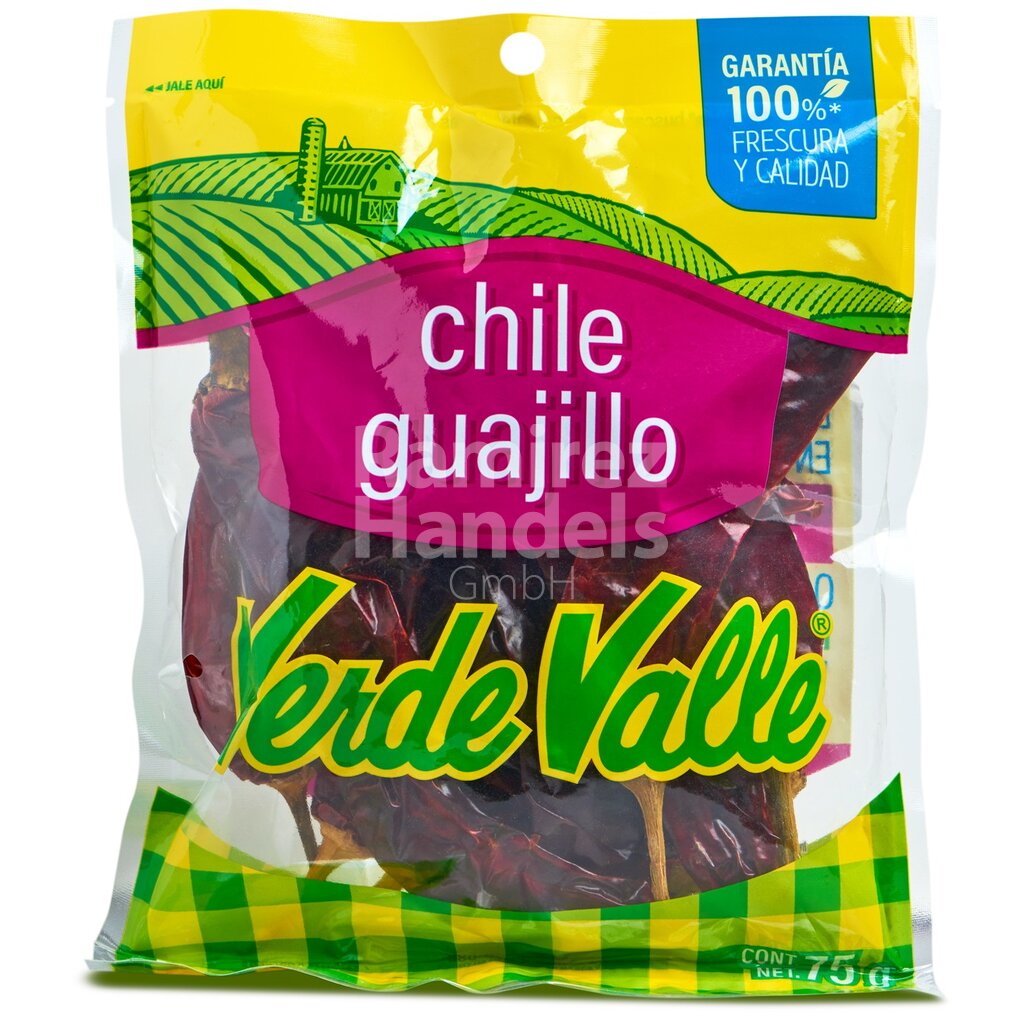 Chili Guajillo Verde Valle 75 g