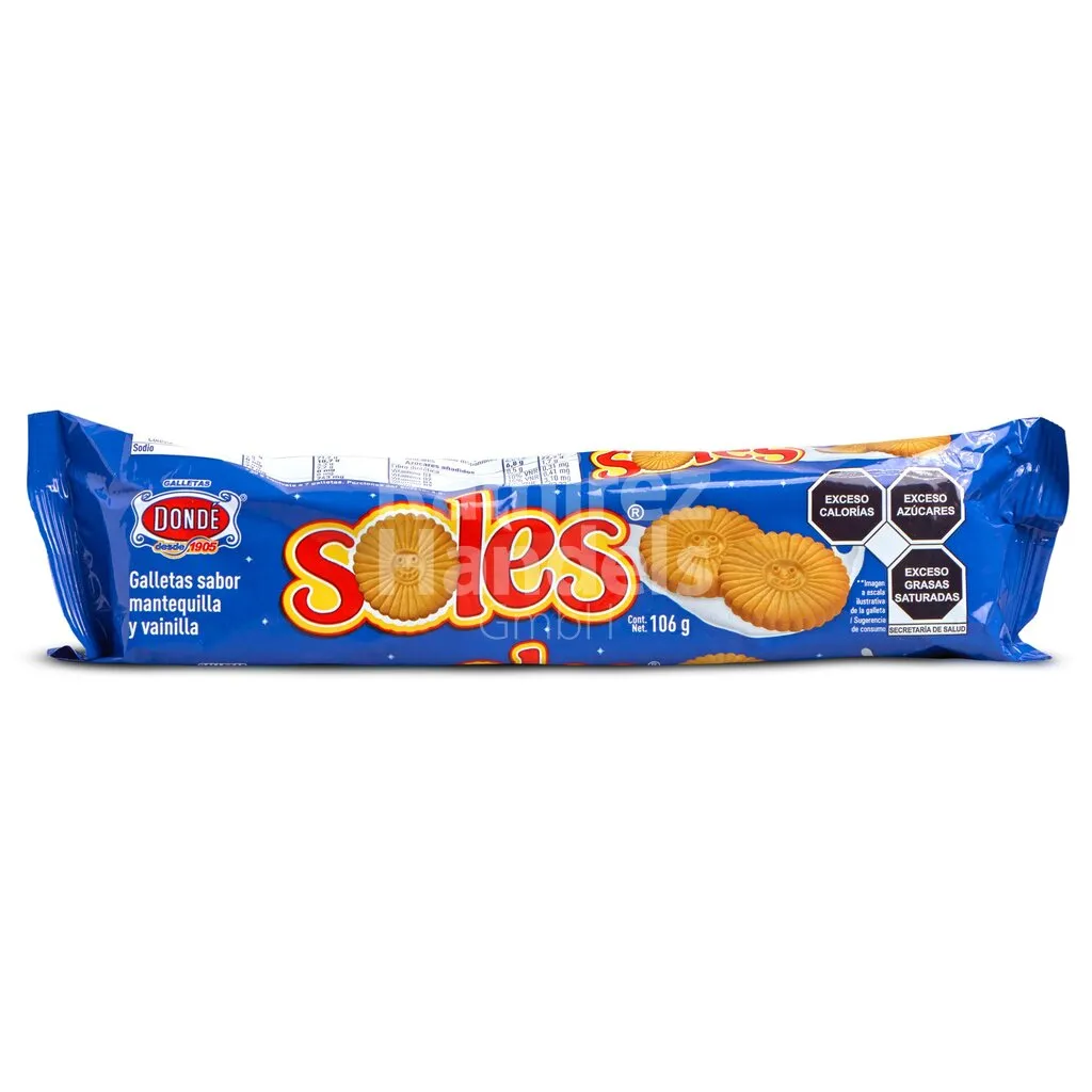 [MX2412] SOLES Kekse Dondé 106 g