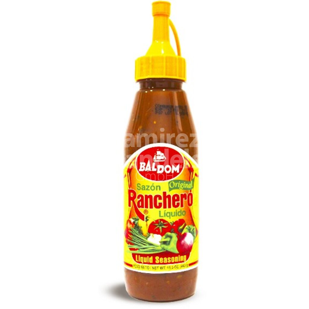 [RD0002] Liquid Marinade Seasoning - Sazon Adobo Liquido RANCHERO BALDOM 15 oz. (425.2g)