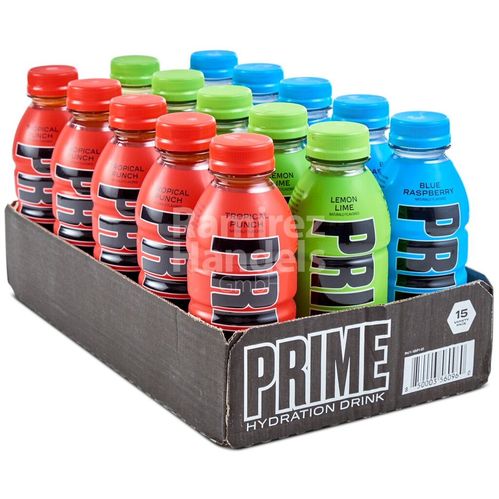 [US0064] PRIME Mix pack 15 fl. each 500 ml
