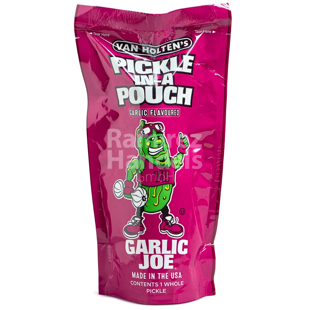 [US0132] Van Holtens Pepinillos GARLIC JOE 306 g
