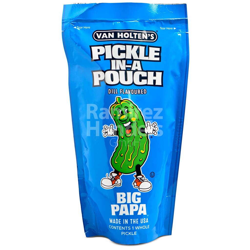 [US0134] Van Holtens Pepinillos BIG PAPA 306 g