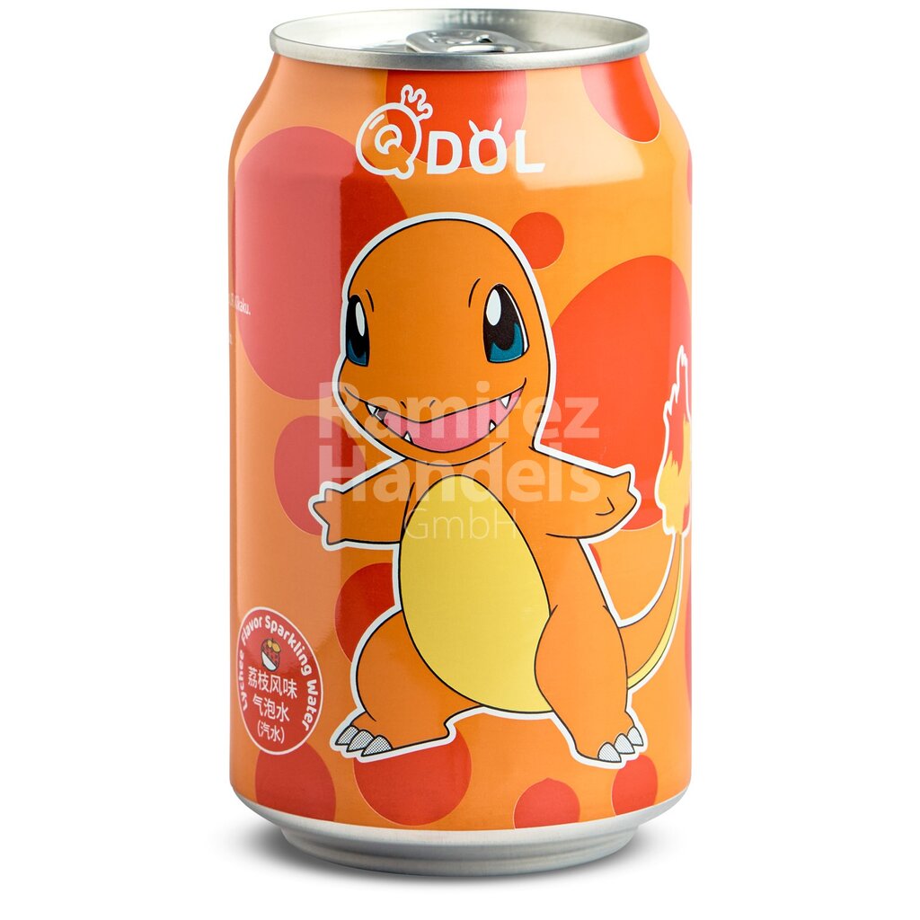 [US0136] Qdol POKEMON CHARMANDER LYCHE 330 ml