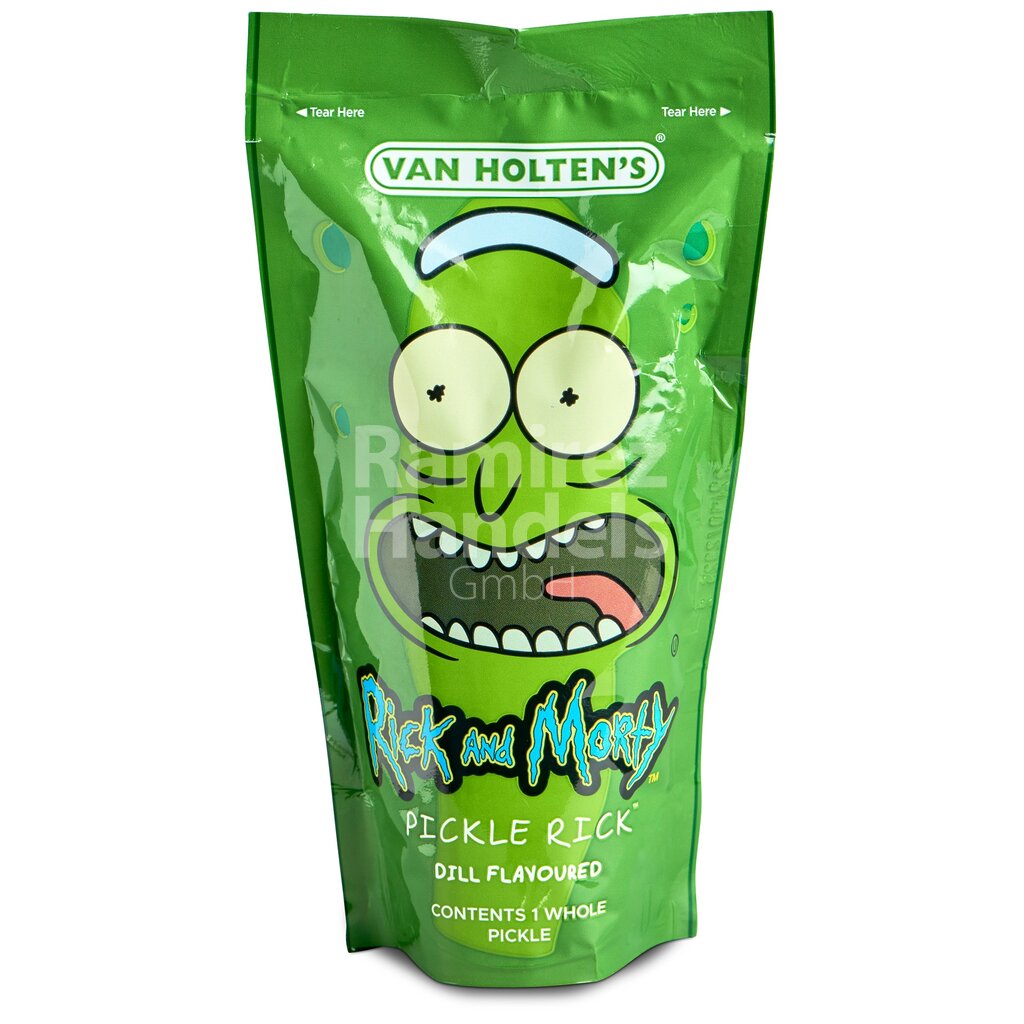 [US0141] Van Holtens Gurken RICK AND MORTY 306 g