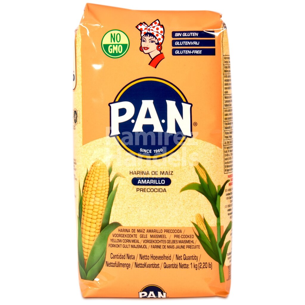 [VE0002] Yellow corn flour (Maiz Amarillo) PAN 1 kg