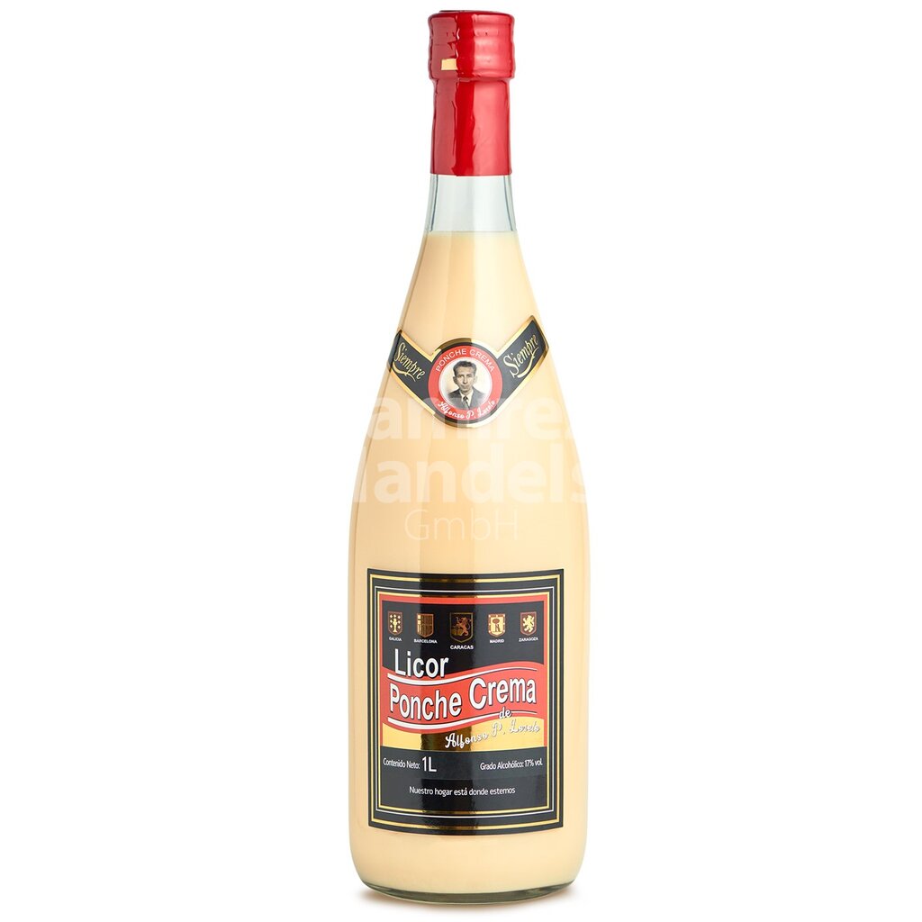 [VE0038] Liqueur Ponche Cream of Venezuela 17% vol. 1 l